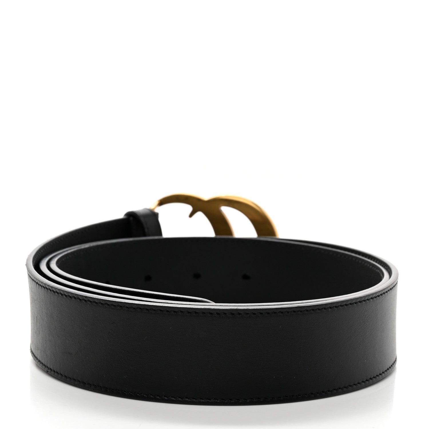 Gucci Calfskin Double G 40mm Belt 105 42 Black 2 of 5
