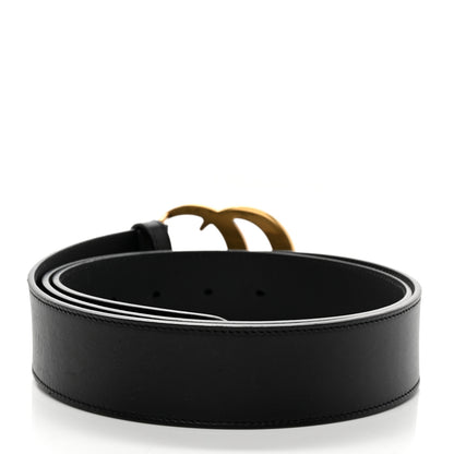 Gucci Calfskin Double G 40mm Belt 105 42 Black 2 of 5