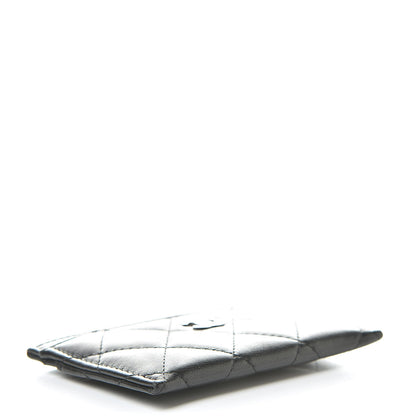 Chanel Lambskin Quilted Card Holder Black 4 of 12