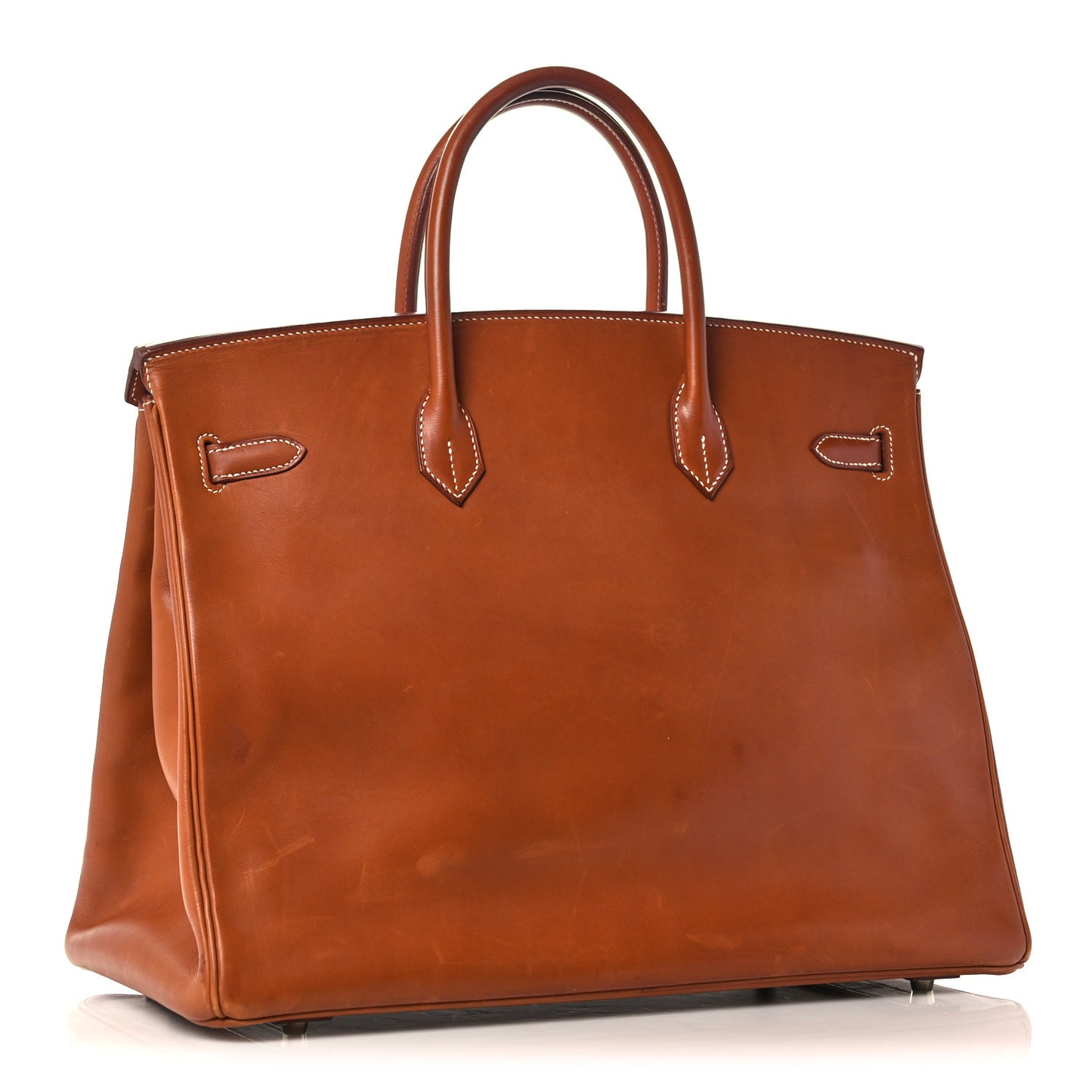 Natural Barenia Birkin 40 Fauve