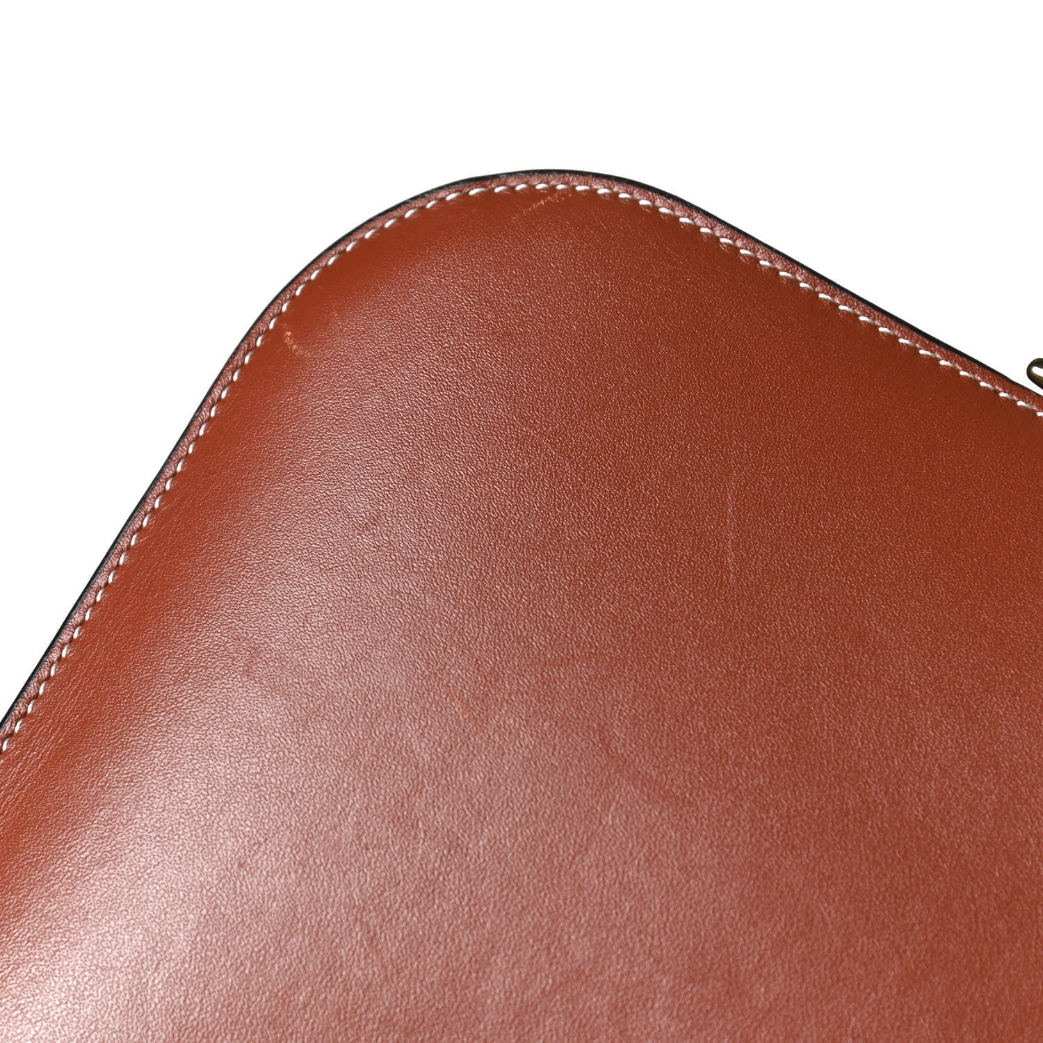 Loewe Calfskin Gate Double Zip Pouch Crossbody Brick 11 of 12