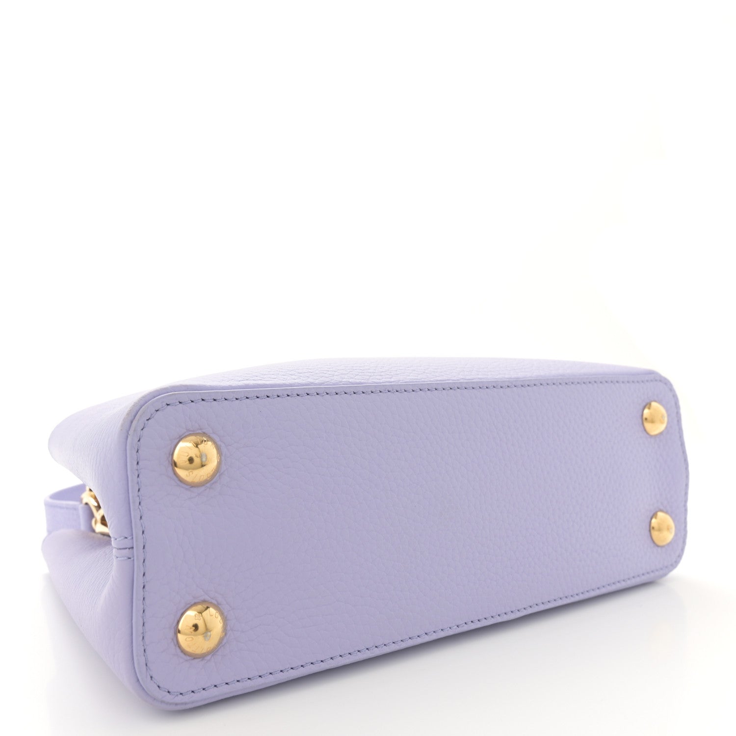 Louis Vuitton Taurillon Kintsugi Capucines BB Iris 3 of 8