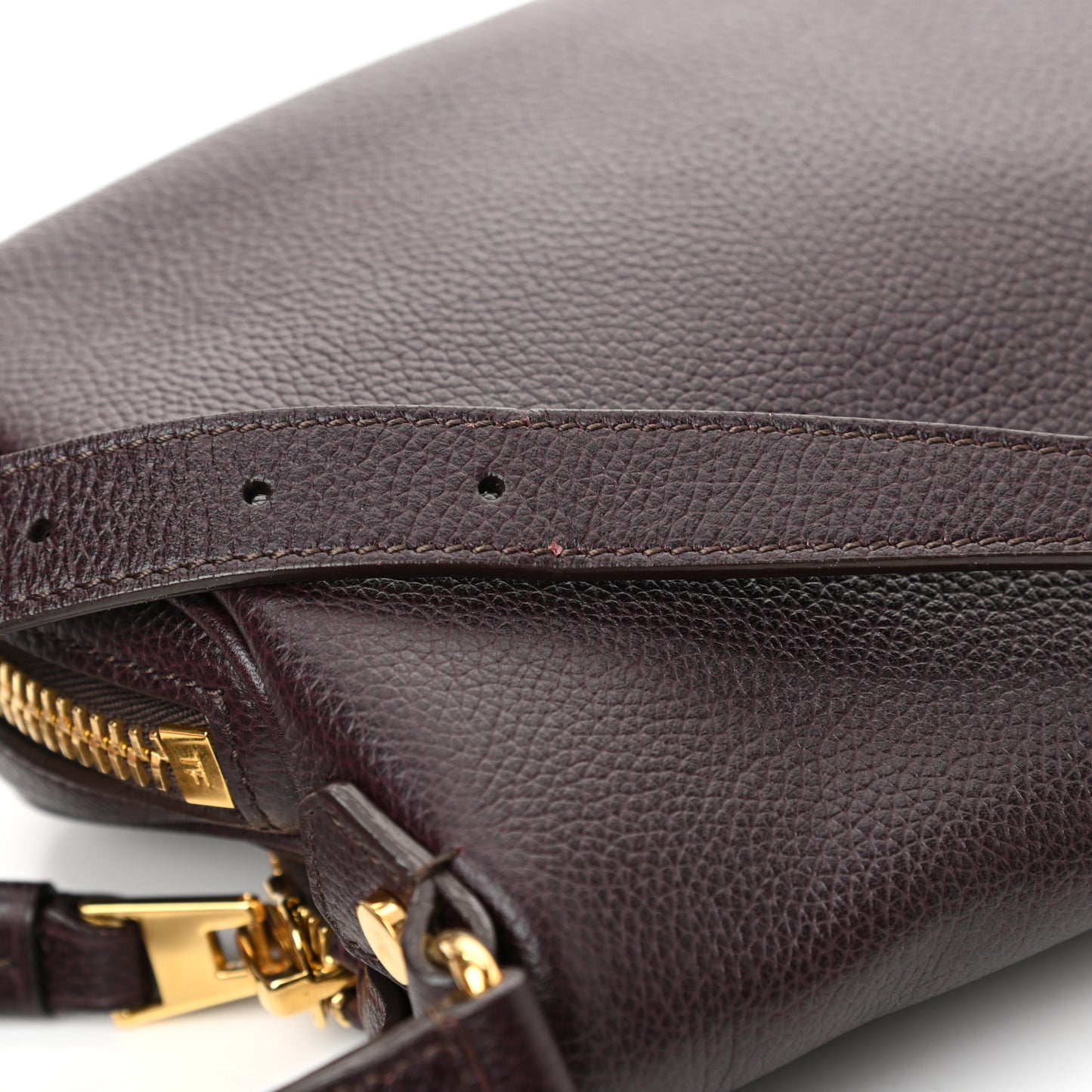 Calfskin Mini Jennifer Crossbody Bag Wine