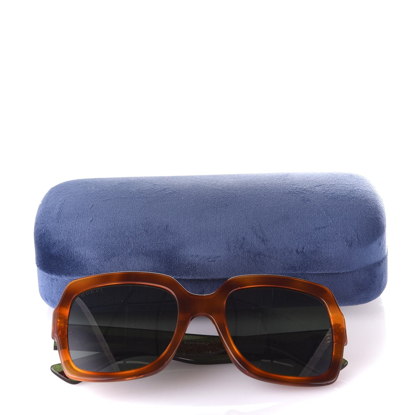 Oversize Square Web GG 0036S Havana
