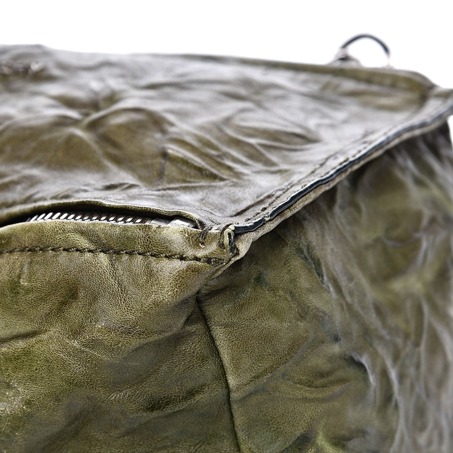 Givenchy Tumbled Sheepskin Small Pandora Khaki 11 of 17