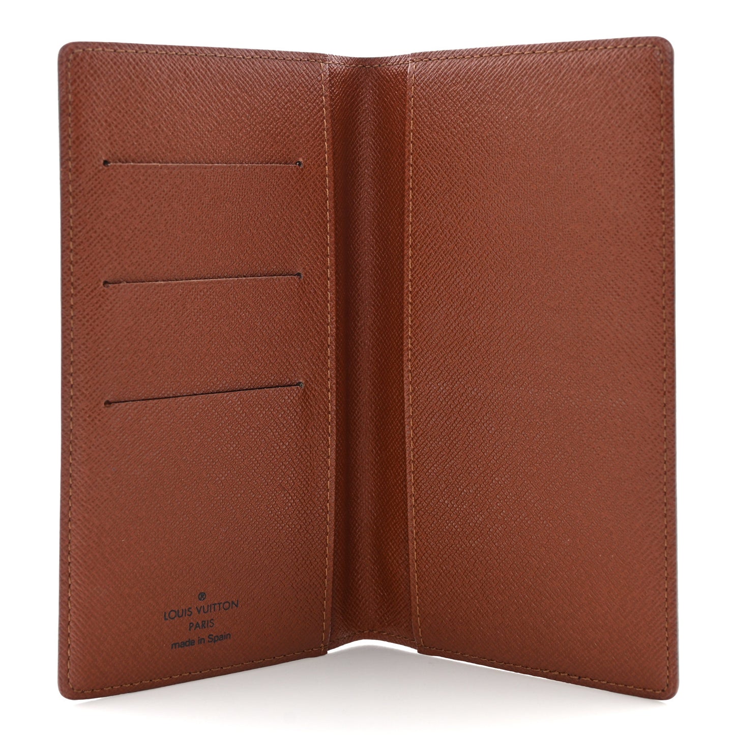 Monogram Checkbook Holder Case Wallet