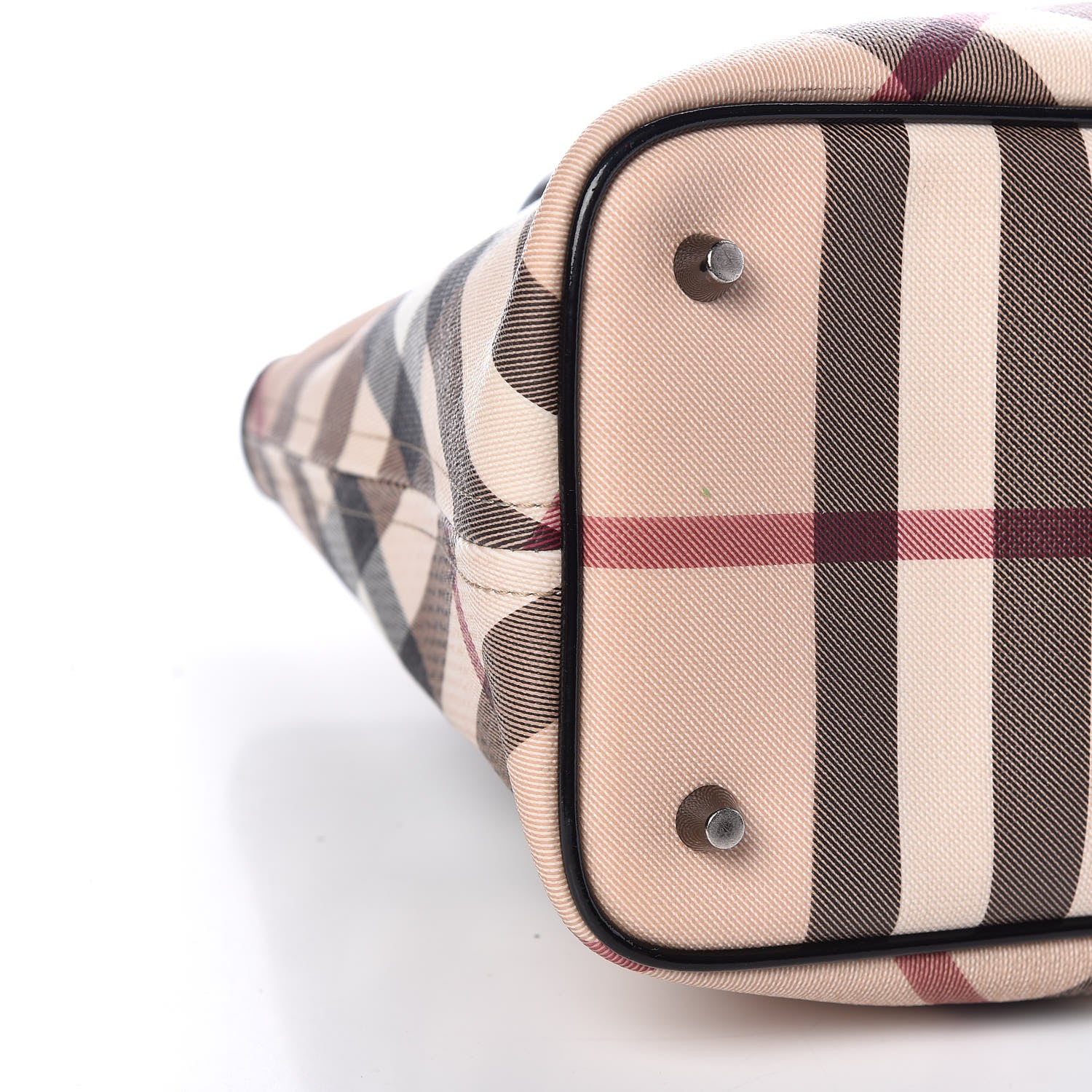 Burberry Supernova Check Regent Tote Black 10 of 20