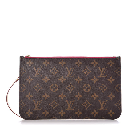 Louis Vuitton Monogram Neverfull MM GM Pochette Pivoine 1 of 8