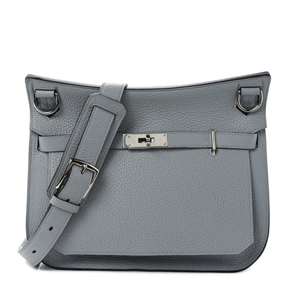 Hermes Taurillon Clemence Jypsiere 28 Etain 1 of 8