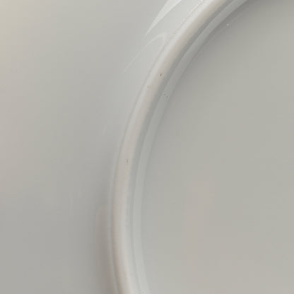 Hermes Porcelain H Deco Dinner Plate Set of 2 Black White 8 of 9