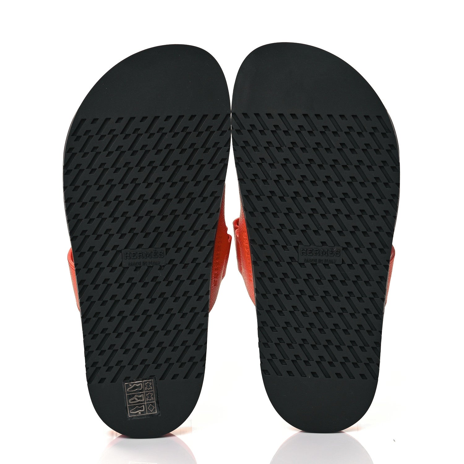 Hermes Epsom Womens Chypre Sandals 37.5 Rose Sorbert 5 of 8