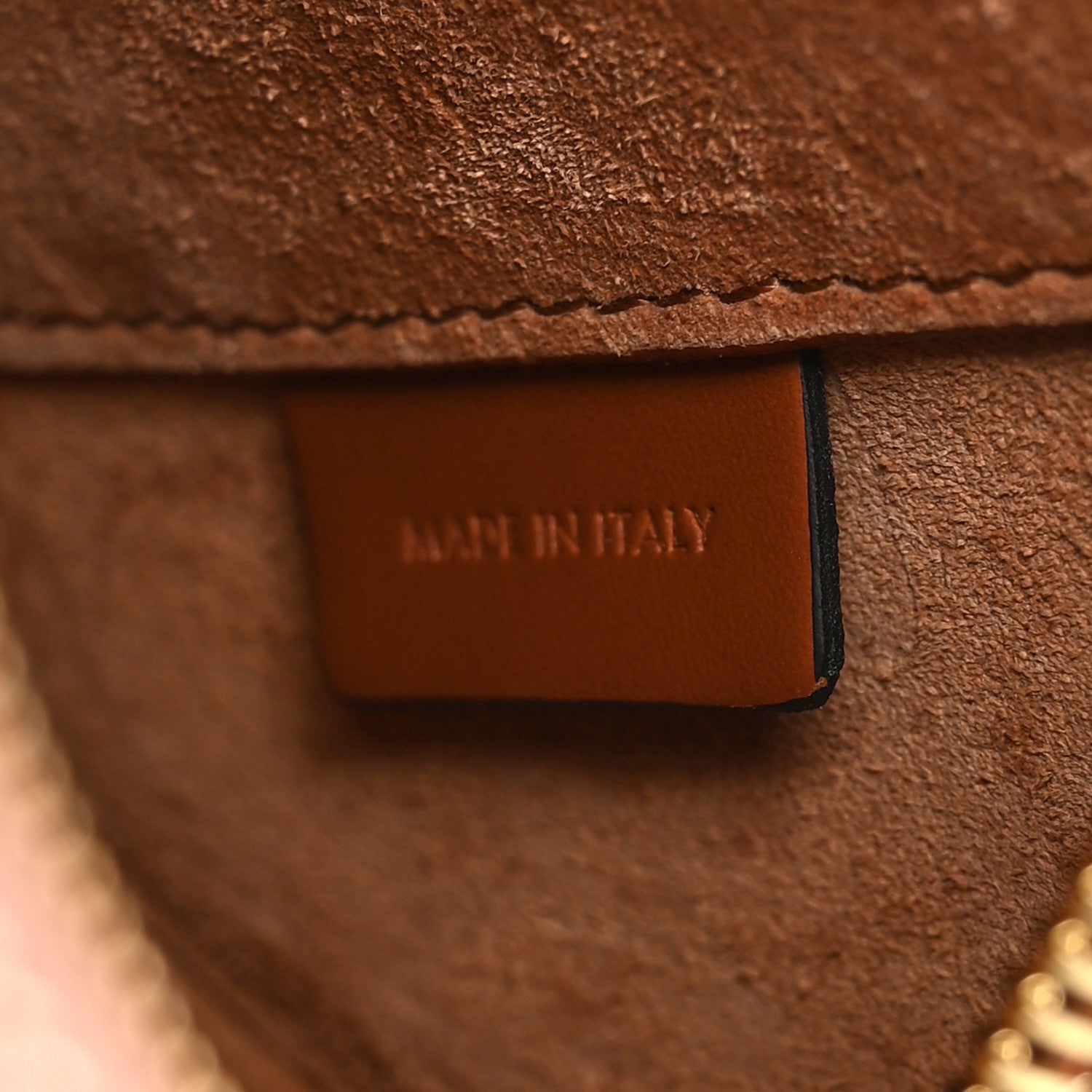 Celine Smooth Calfskin Cuir Triomphe Oval Bag Tan 6 of 9