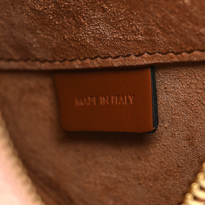 Celine Smooth Calfskin Cuir Triomphe Oval Bag Tan 6 of 9