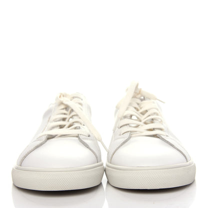Saint Laurent Calfskin Andy Low Top Sneakers 41 Mystic White 2 of 10