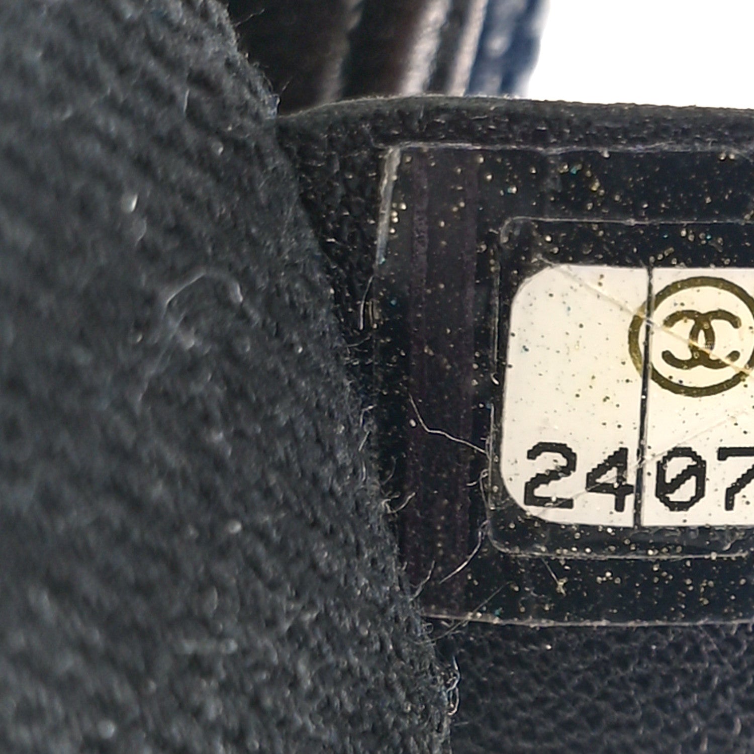 Chanel Caviar Quilted Medium CC Bucket Bag Dark Blue 7 of 11
