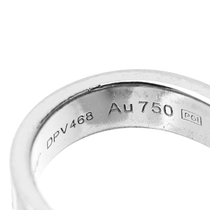 Cartier 18K White Gold Interlocking LOVE Bracelet 4 of 5
