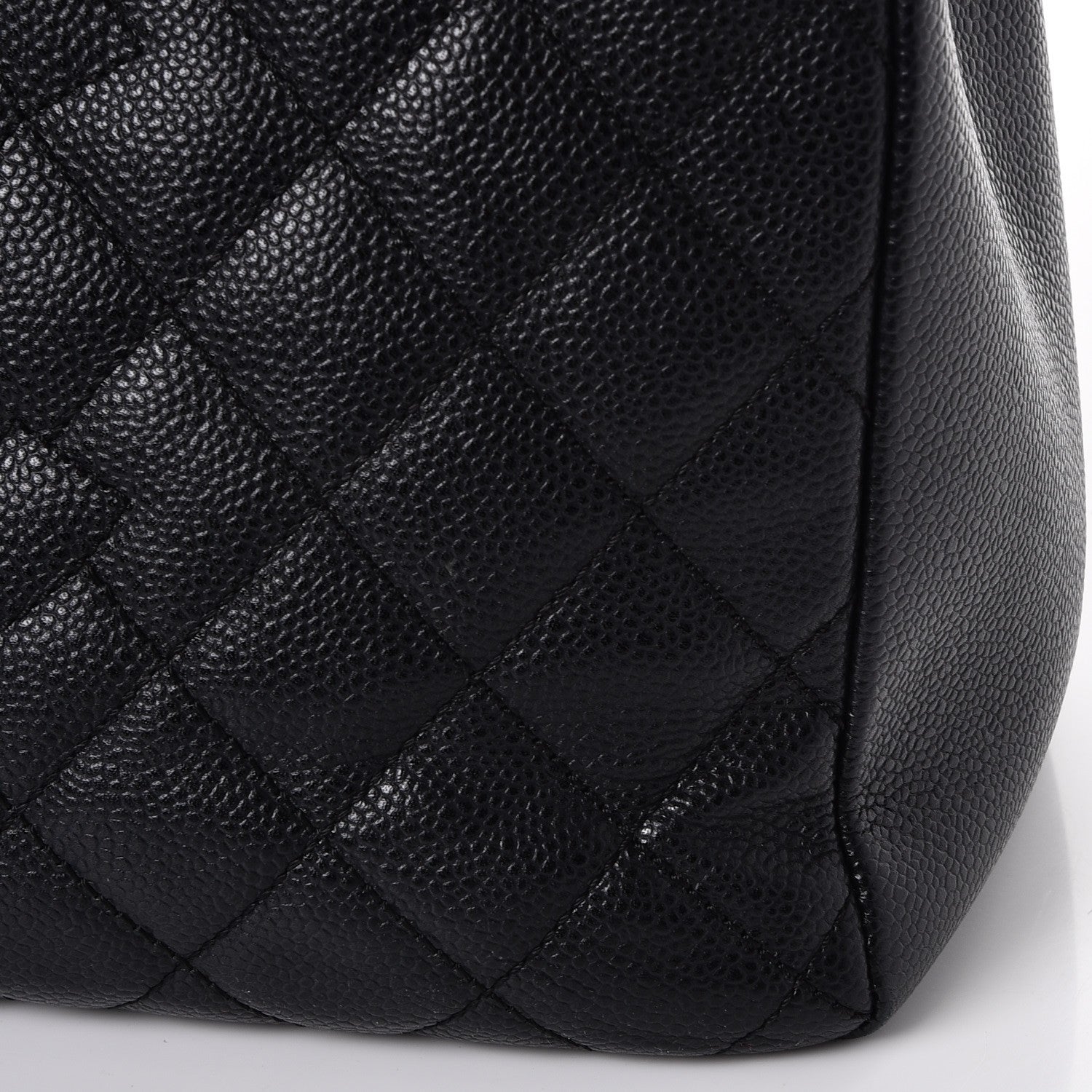 Chanel Caviar Quilted Grand Shopping Tote GST Black 8 of 12