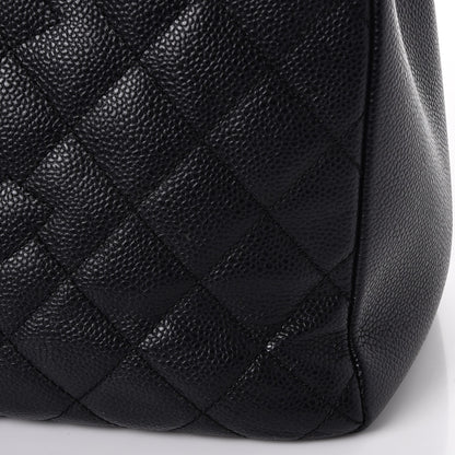Chanel Caviar Quilted Grand Shopping Tote GST Black 8 of 12