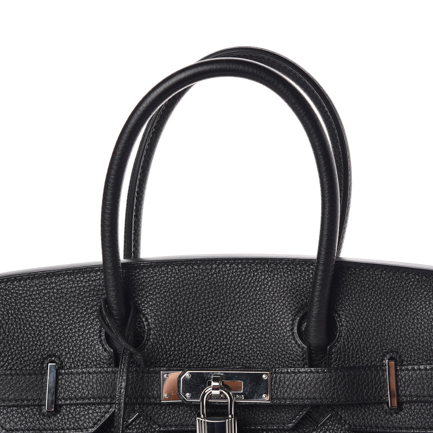 Hermes Taurillon Clemence Birkin 30 Black 10 of 11