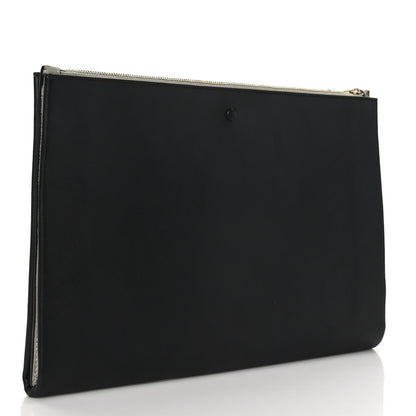 Chloe Calfskin Wristlet Pouch Black 3 of 9