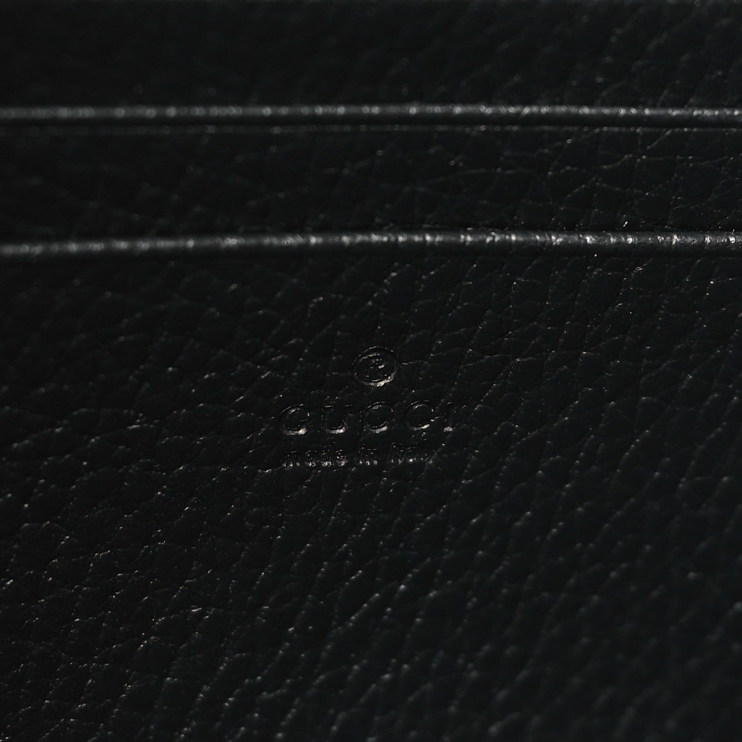Calfskin Mini Dionysus Chain Wallet Black