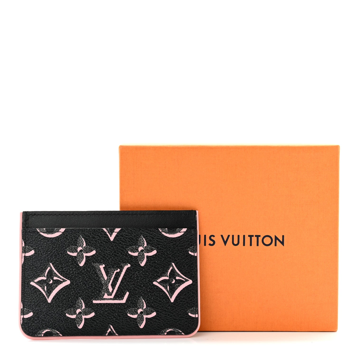 Louis Vuitton Monogram Fall for You LV Side-Up Card Holder Black 7 of 7