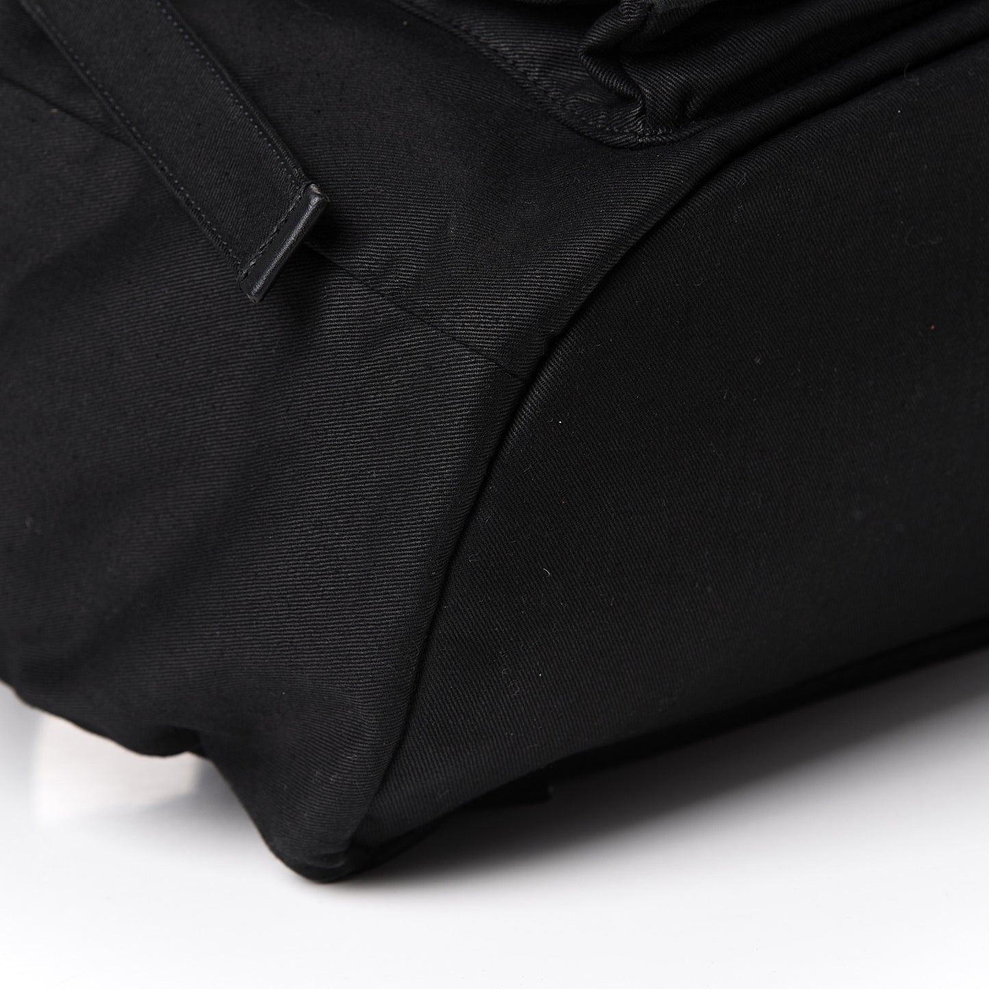 Canvas Multi Patch Backpack Black