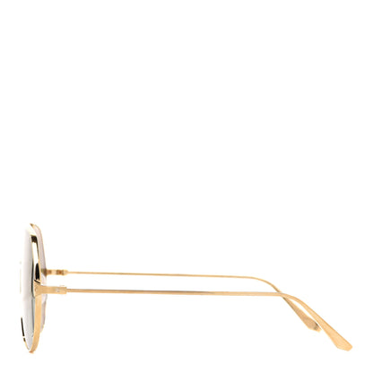 Cartier Santos De Cartier Sunglasses Gold Black 3 of 7