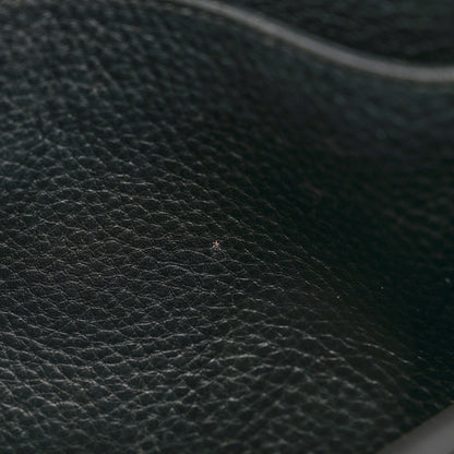 Prada Vitello Daino Double Strap Flap Crossbody Black 16 of 17
