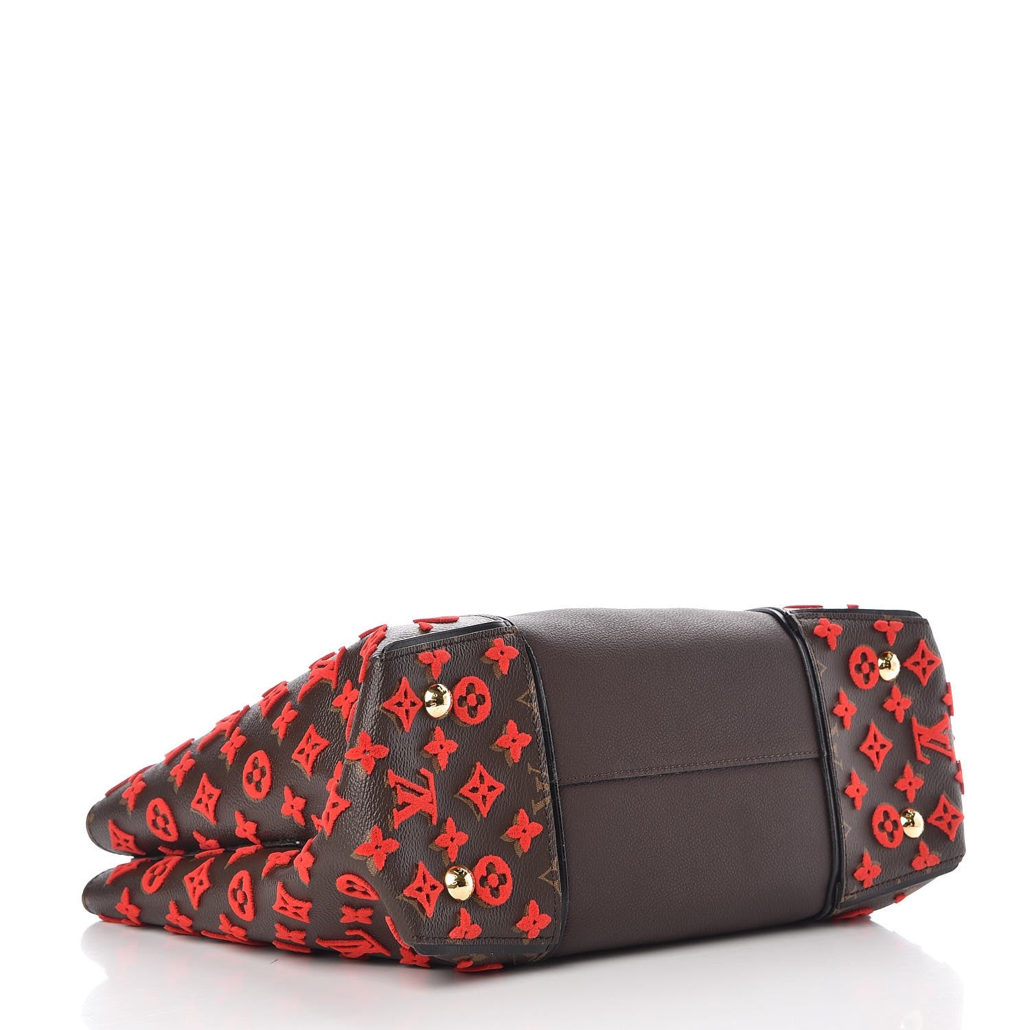 Louis Vuitton Veau Cachemire Tote W PM Chocolate 4 of 7