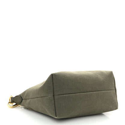 Miu Miu Canvas Gabardine Pouch Green 4 of 10