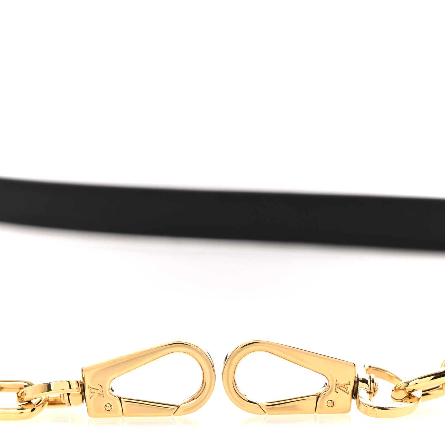 Louis Vuitton Calfskin Speedy Bandouliere 20 Shoulder Strap Black 3 of 3