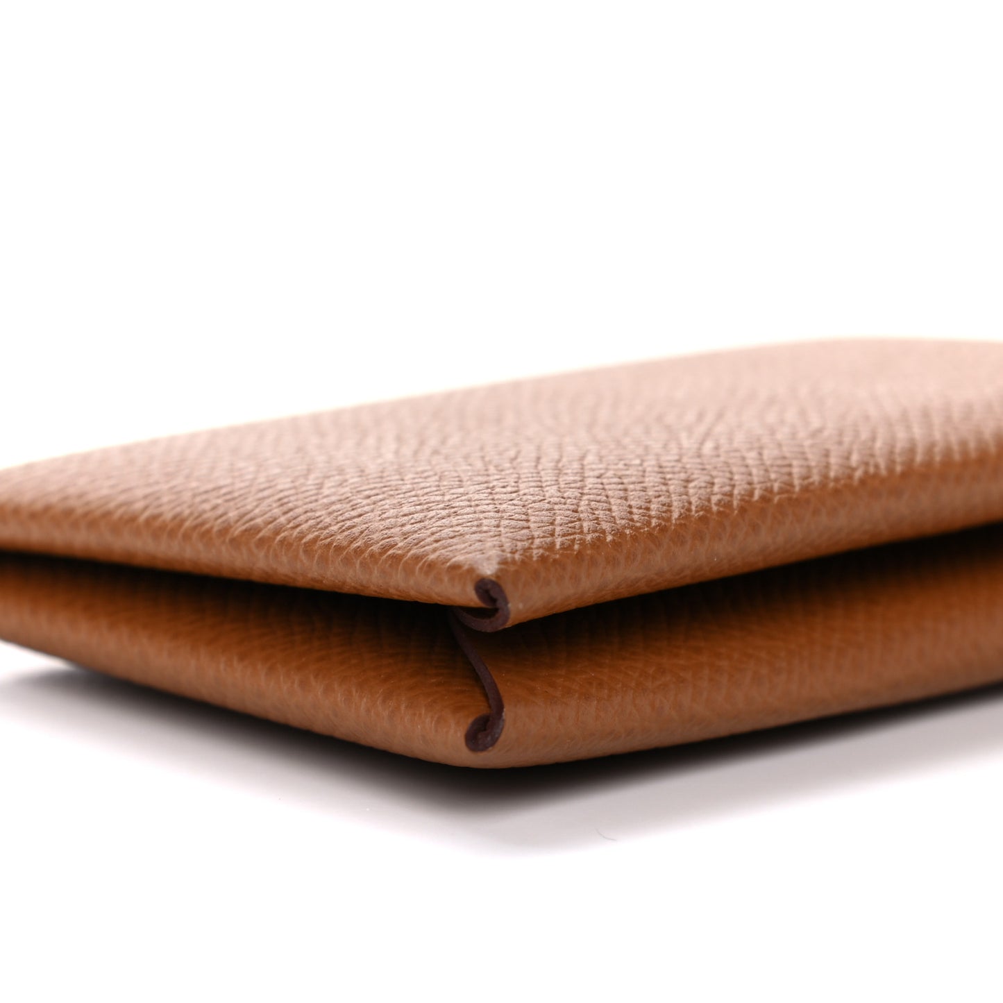 Epsom Calvi Card Case Gold