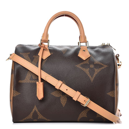 Louis Vuitton Reverse Monogram Giant Speedy Bandouliere 30 1 of 10