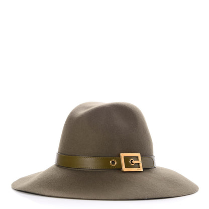 Gucci Felt Havana Hat M Olive 1 of 6