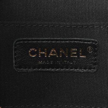Chanel Lambskin Quilted Small Duma Drawstring Backpack Black 6 of 9