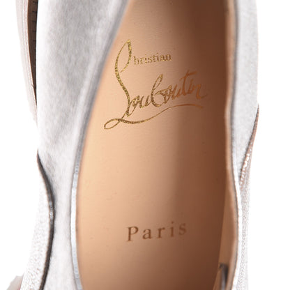 Christian Louboutin Kid Lame Hubertus Donna Oxfords 36 Roche 7 of 8