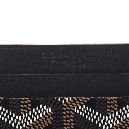 Goyard Goyardine Saint Sulpice Card Holder Black 5 of 8