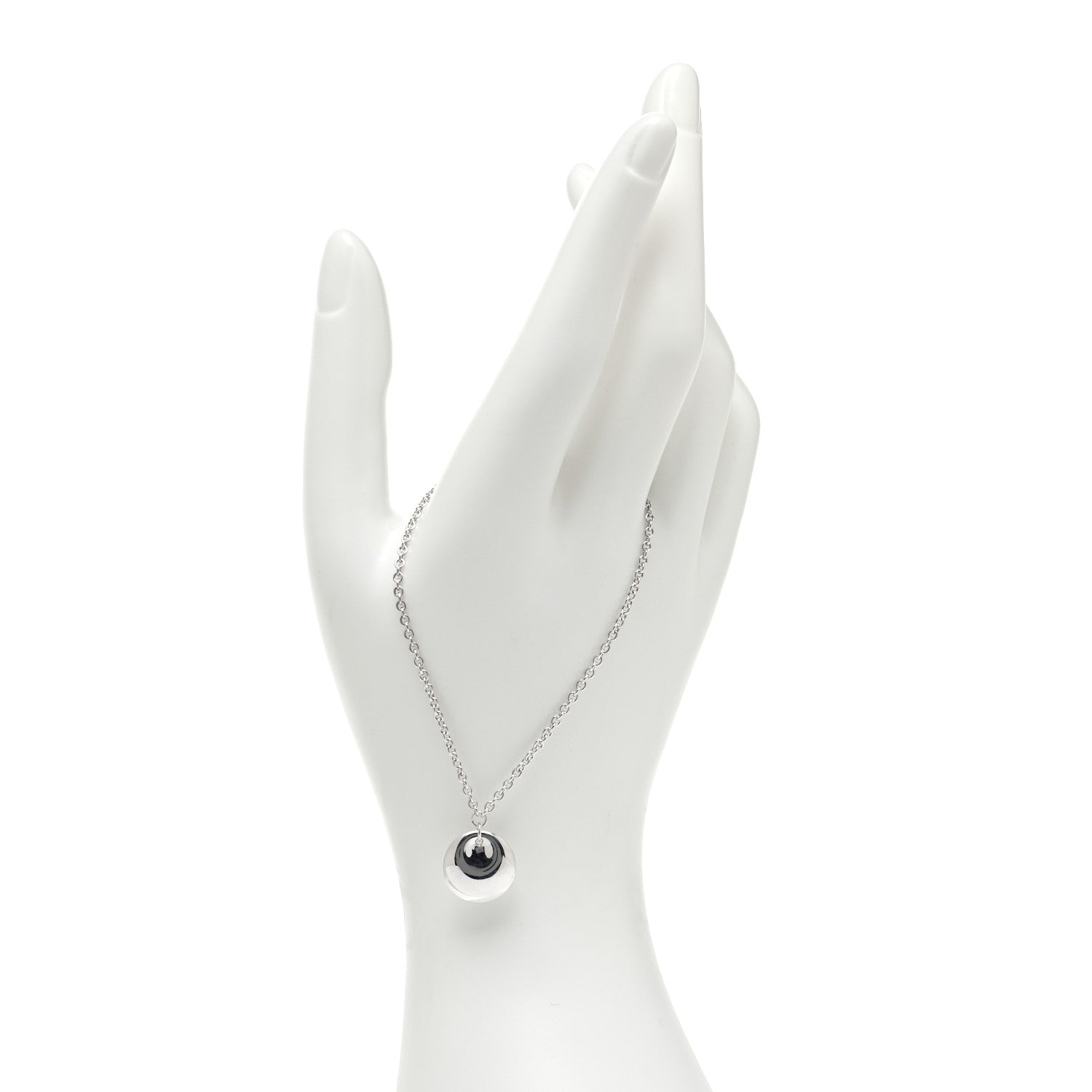 Tiffany Sterling Silver Elsa Peretti Round Disc Charm Bracelet 2 of 7