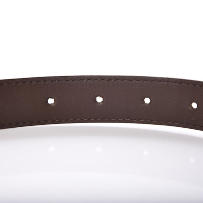 Louis Vuitton Mini Damier Ebene 25mm LV Initiales Belt 80 32 6 of 7