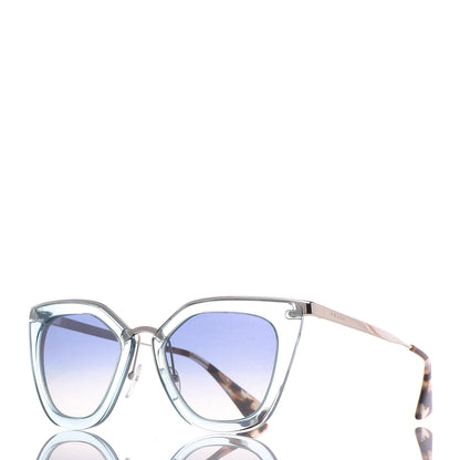 Prada Cinema Sunglasses SPR 53S Transparent Light Blue 1 of 7
