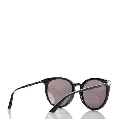 Gucci Acetate Round GG Sunglasses GG0064SK Black 4 of 7
