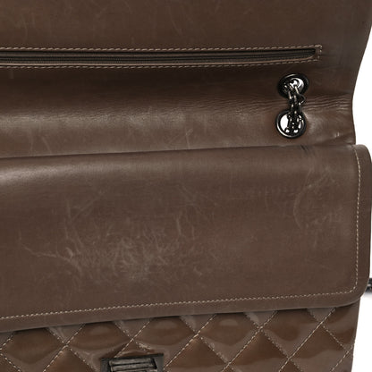 Chanel Patent Quilted 2.55 Reissue 227 Flap Taupe 15 of 15