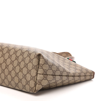 Gucci GG Plus Monogram Medium Signature Web Loop Tote Brown 7 of 10