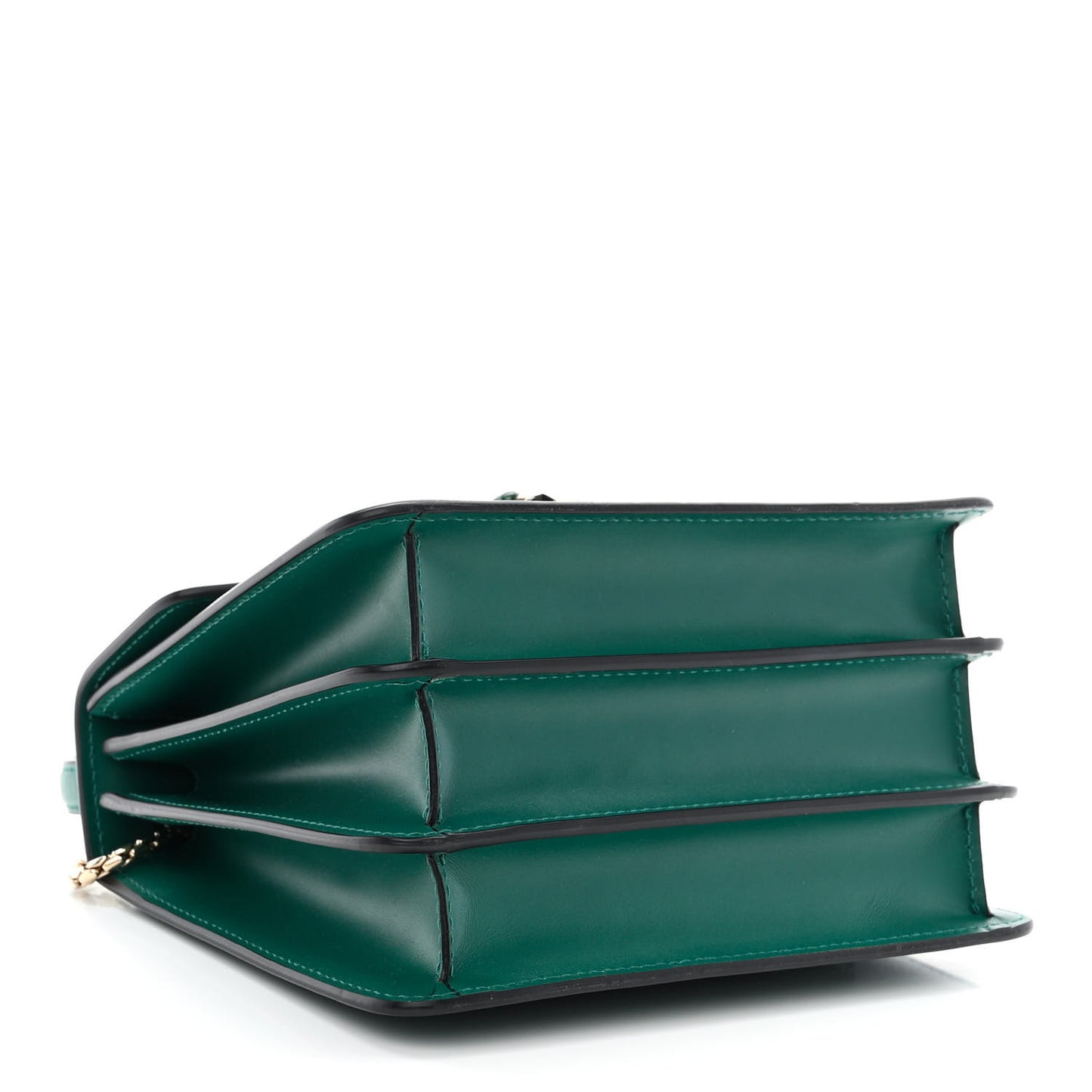 Calfskin Serpenti Forever Top Handle Emerald Green