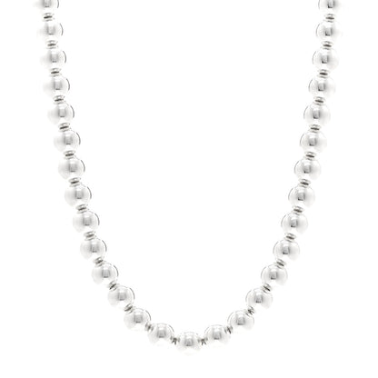 Tiffany Sterling Silver 10mm Hardwear Ball Necklace 1 of 4