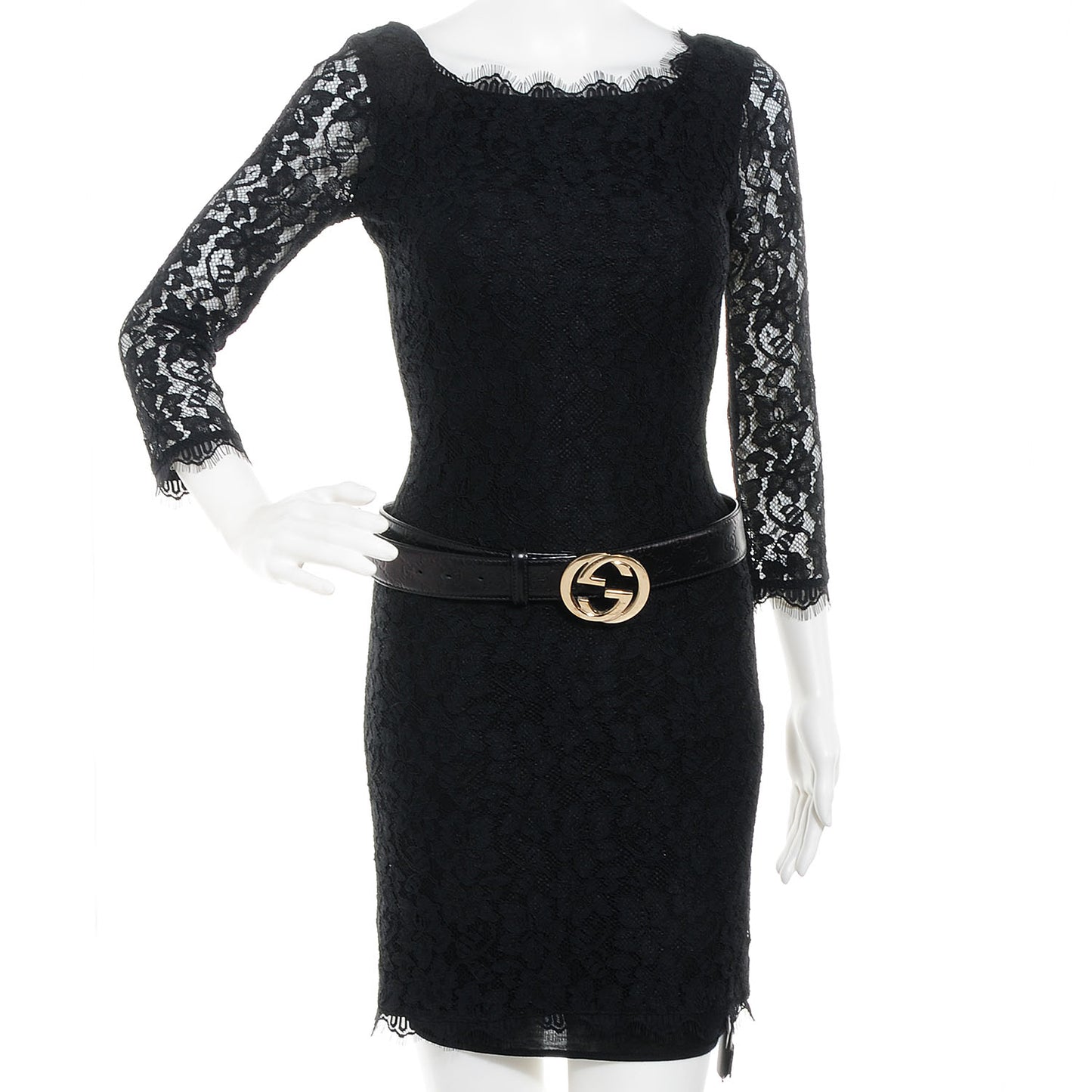 Guccissima GG Belt Black 95 38