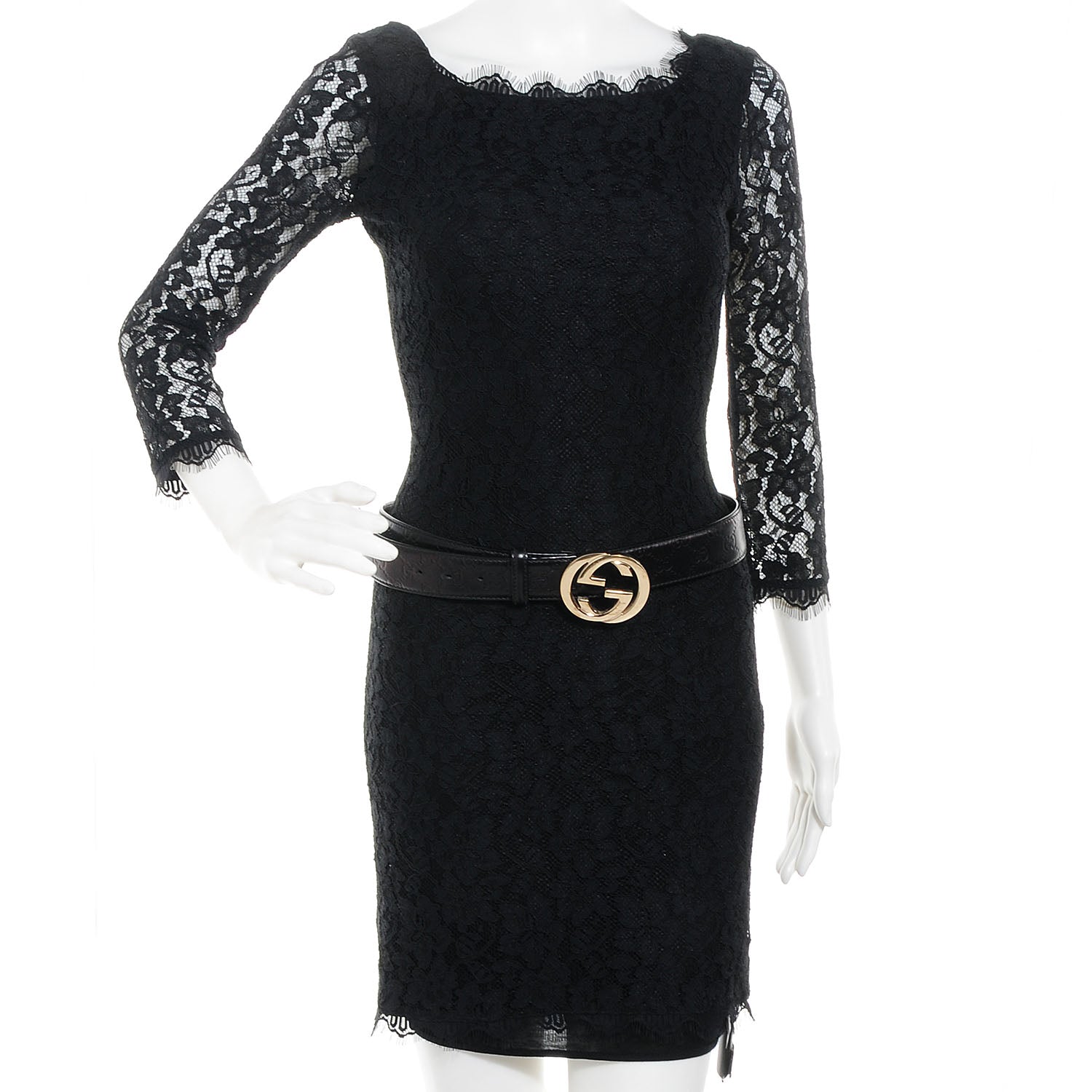 Gucci Guccissima GG Belt Black 95 38 2 of 4
