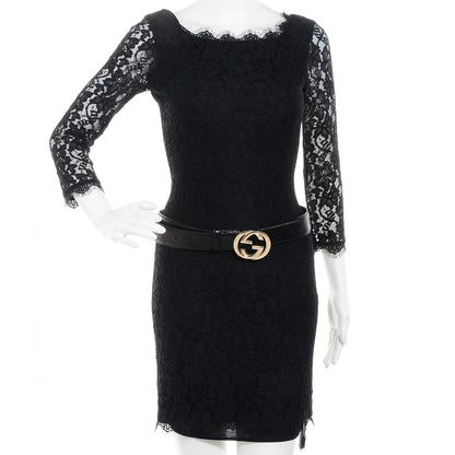Gucci Guccissima GG Belt Black 95 38 2 of 4