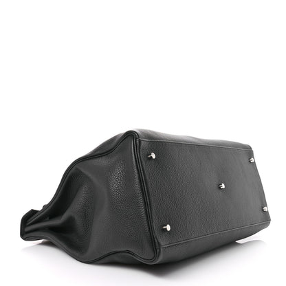 Hermes Taurillon Clemence Voyage Kelly 50 Black 4 of 10